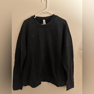 Chicago Fire retro Adidas Black Crewneck Sweater